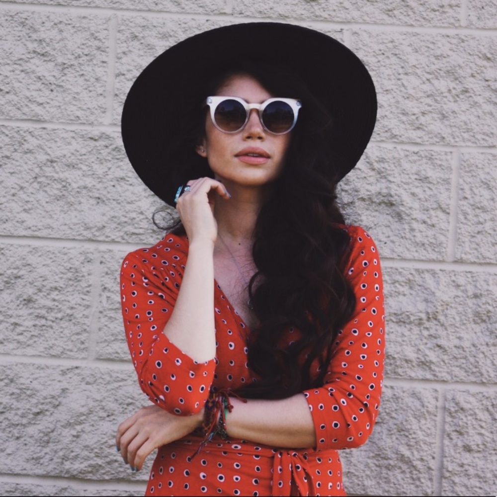 Red Wrap Dress